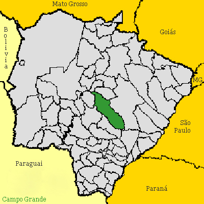 Mapa Campo Grande